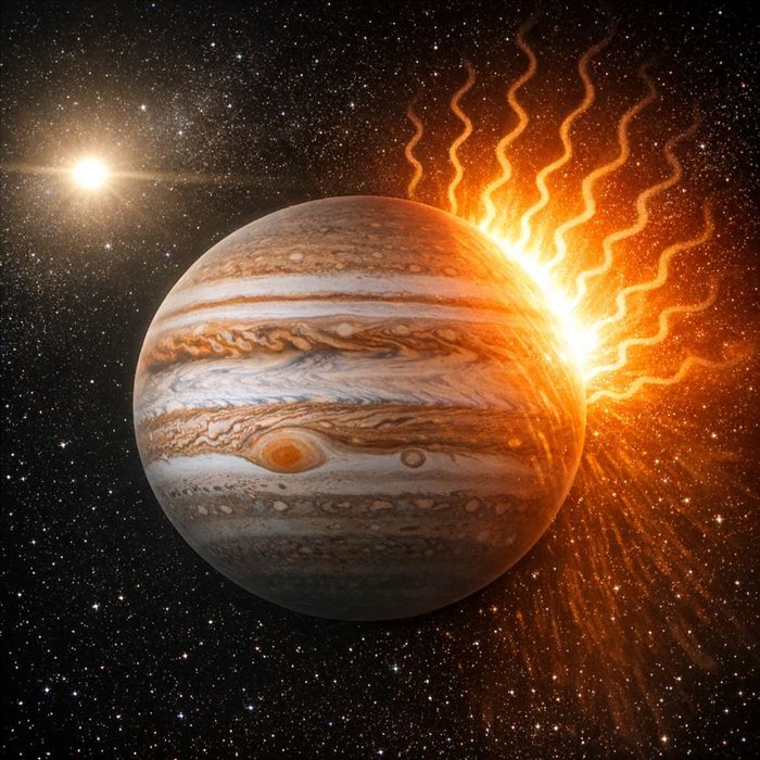 Pourquoi Jupiter émet plus de chaleur qu’elle n’en reçoit ?