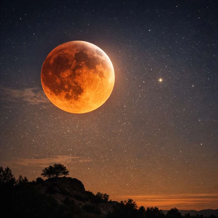 Éclipse lunaire en astrologie : signification et effets