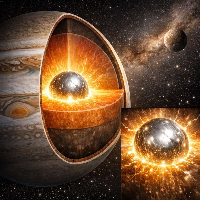 Hydrogène métallique au cœur de Jupiter : explications