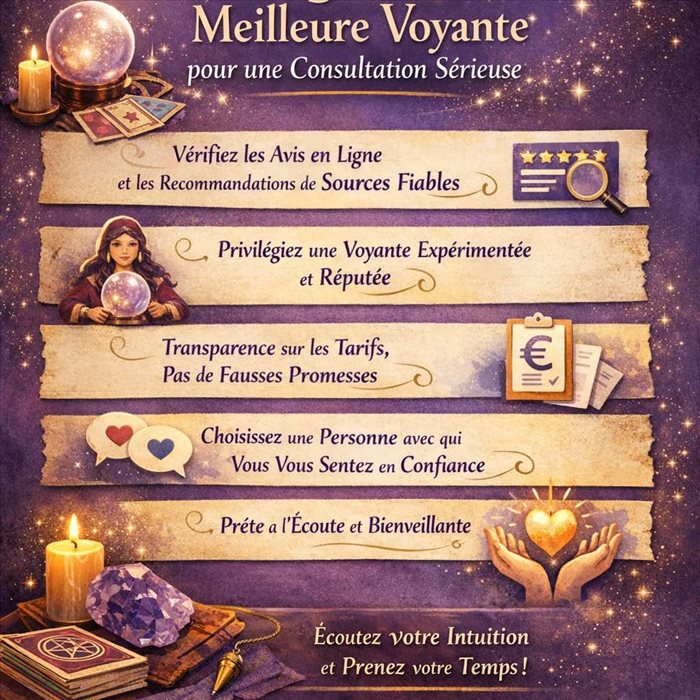 Comment trouver la meilleure voyante pour une consultation sérieuse