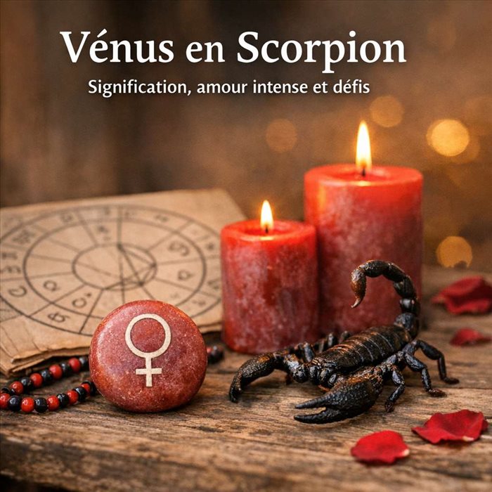 Que signifie avoir Vénus en Scorpion ? Décryptage complet