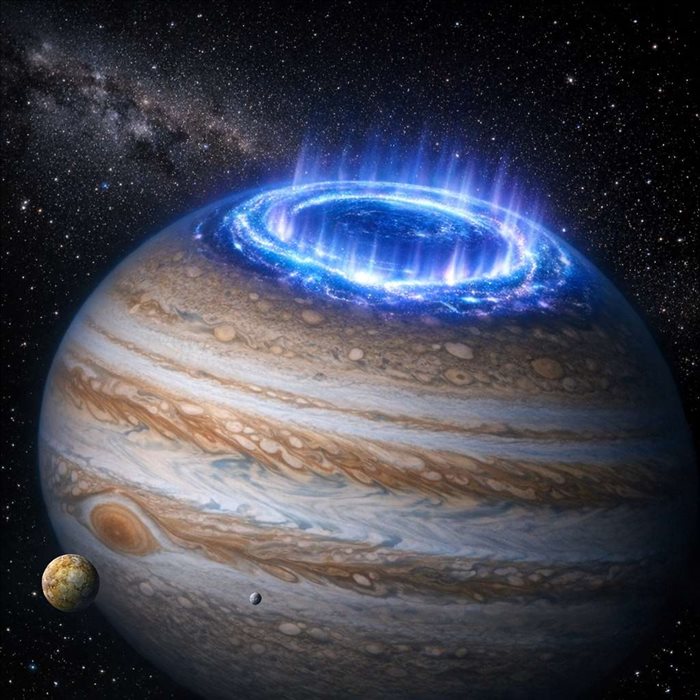 Aurores de Jupiter : formation, champ magnétique et Io