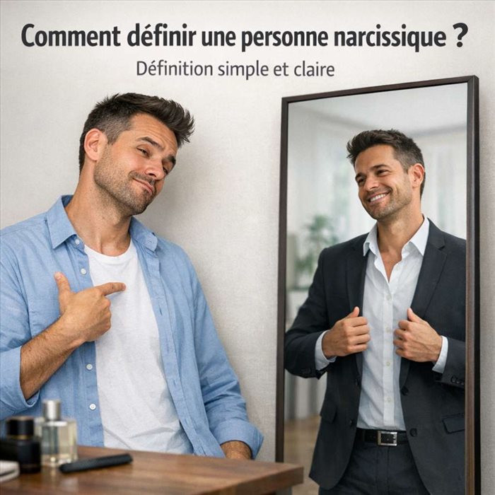 Personne narcissique : définition simple, signes et comportements
