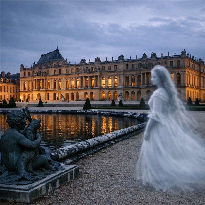 Le fantôme de Versailles : histoires célèbres et mystères du château