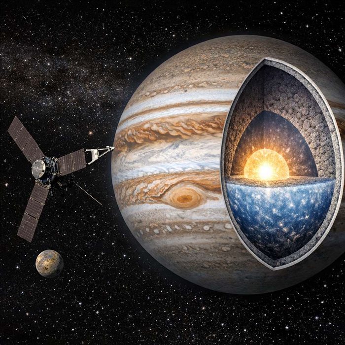 Mission Juno : que révèle l’intérieur de Jupiter ?