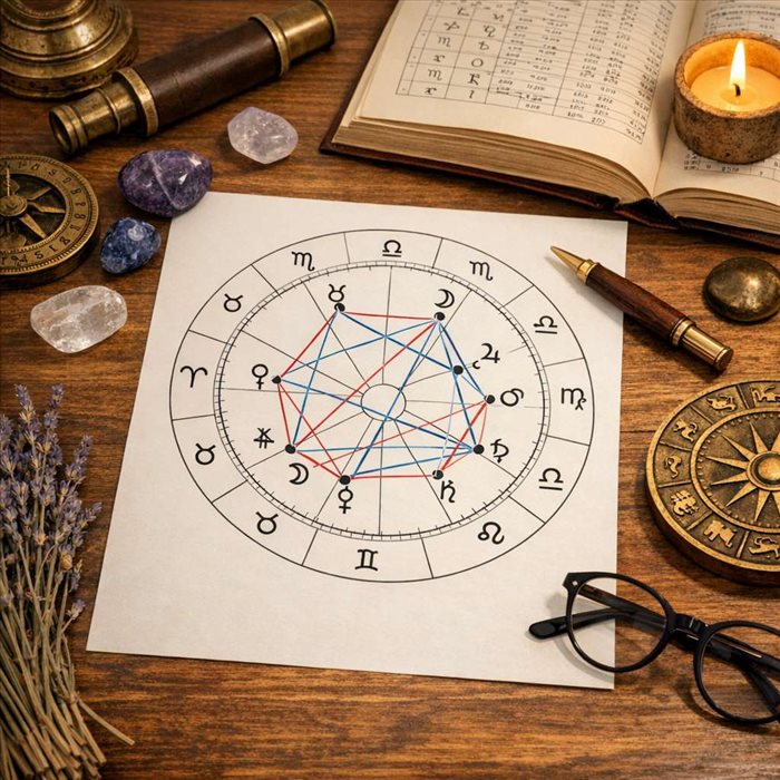 Aspect astrologique en thème natal : comprendre les bases