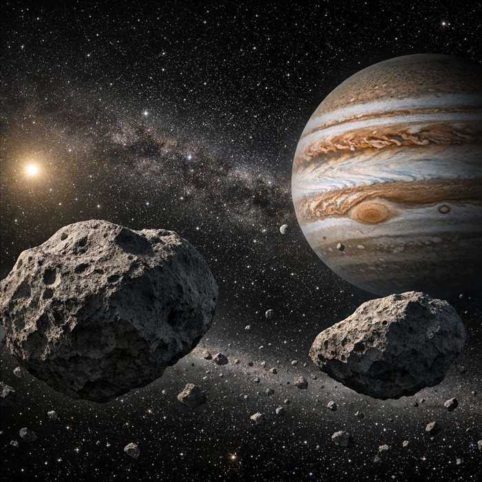 Astéroïdes troyens de Jupiter : définition, origine et mystères