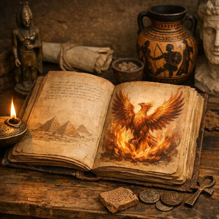 Origine du phénix : mythe, symboles et civilisations anciennes
