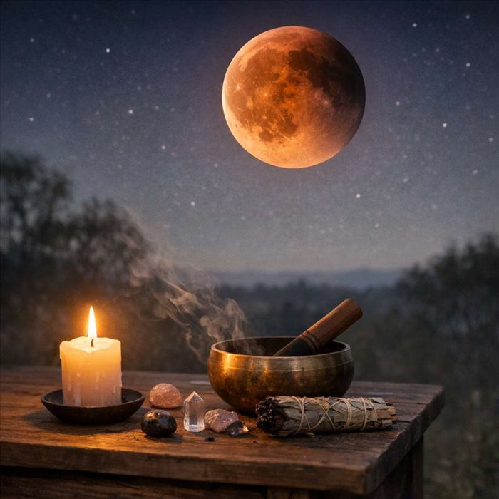 Éclipse lunaire : pourquoi éviter les rituels et pauses utiles