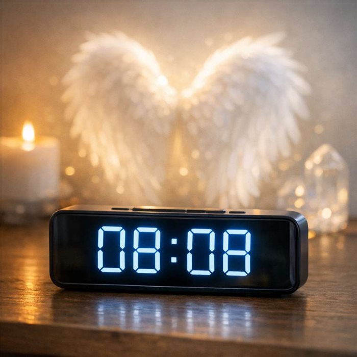 08h08 signification spirituelle : message angélique et sens