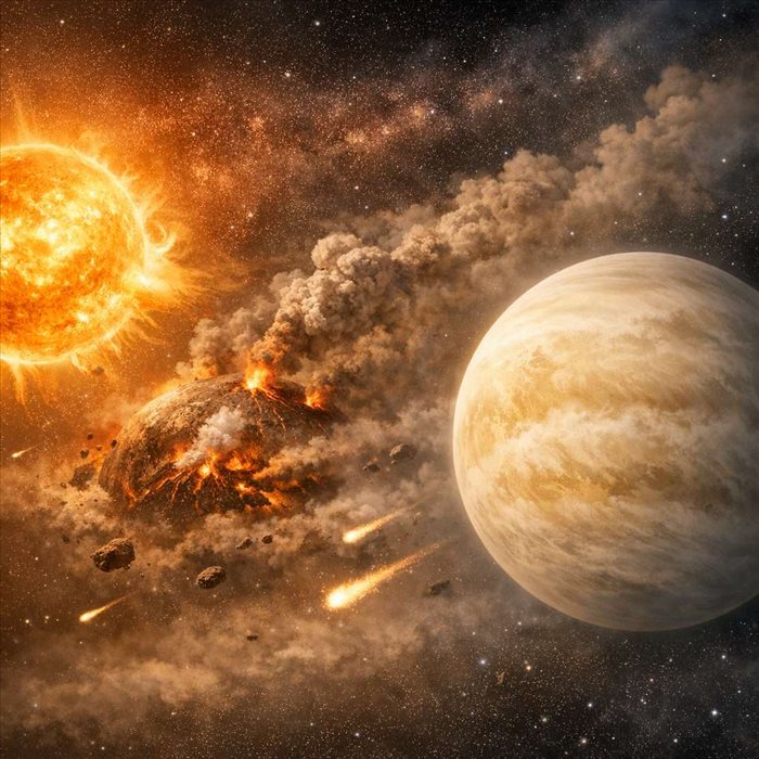 Atmosphère dense de Vénus : origine et mystères