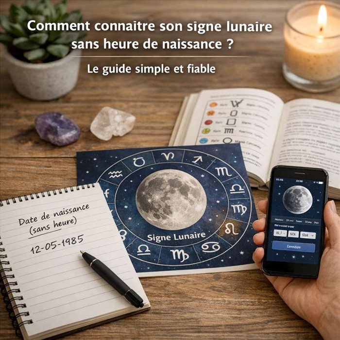 Signe lunaire sans heure de naissance : comment le connaître ?