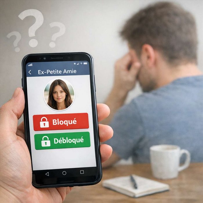 Pourquoi mon ex petite amie me bloque puis me débloque ? Comprendre
