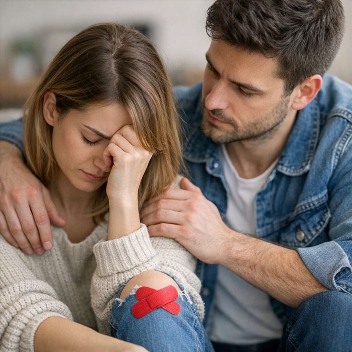 Relation pansement après une rupture : définition, signes et risques