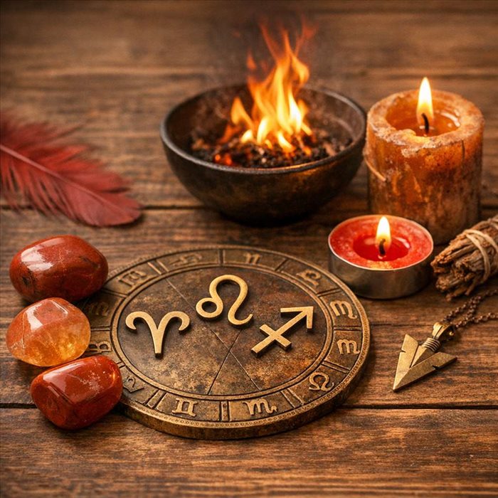 Dominante feu en astrologie : signification, traits et équilibre