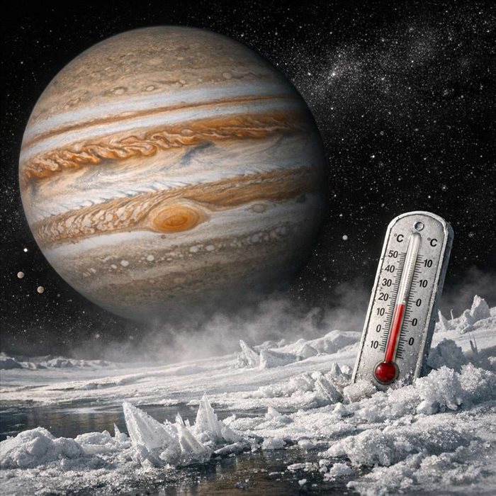 Température à la surface de Jupiter : quelle est la vraie valeur ?