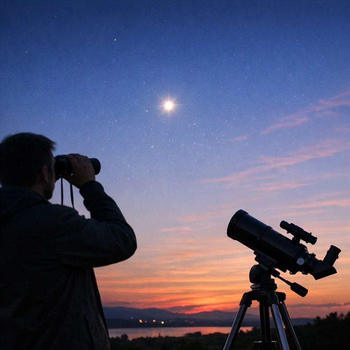 Observer Vénus dans le ciel du soir : quand et où la voir