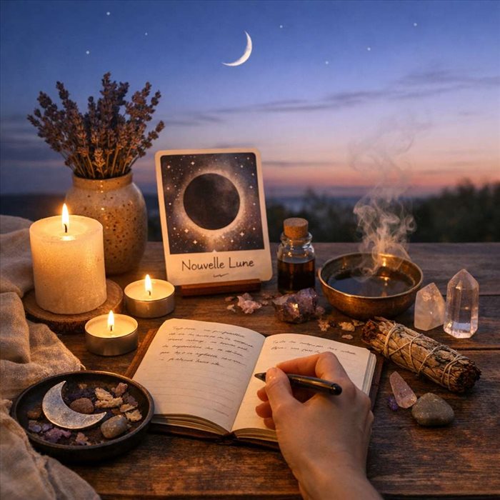 Comment faire un rituel de nouvelle lune : guide simple