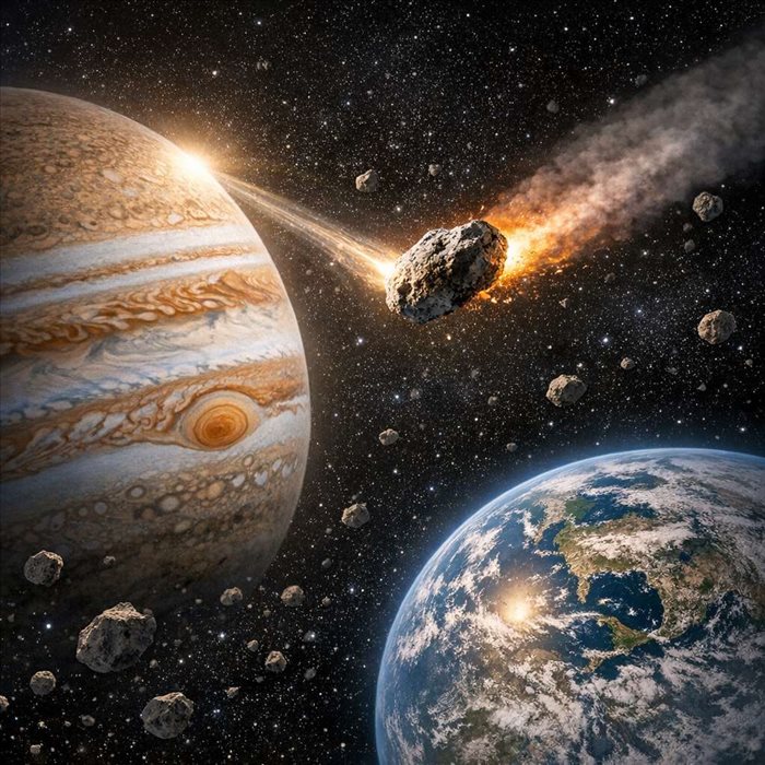 Pourquoi Jupiter protège la Terre des astéroïdes | Explications